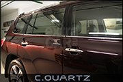 Toyota Highlander обработан кварцевой защитной полировкой CQuartz