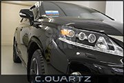 Lexus RX270 защищен кварцевой защитной полировкой CQuartz.